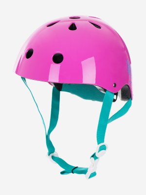 Шлем для девочек REACTION, Розовый, размер 54-58 Reaction. Цвет: розовый