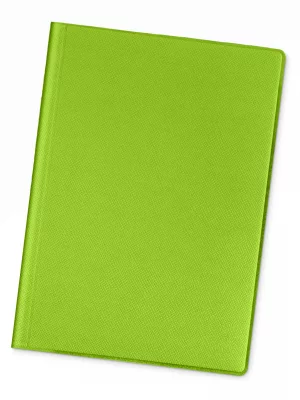 Обложка для паспорта унисекс KOP-01 зелено-синяя Flexpocket. Цвет: зеленый; синий