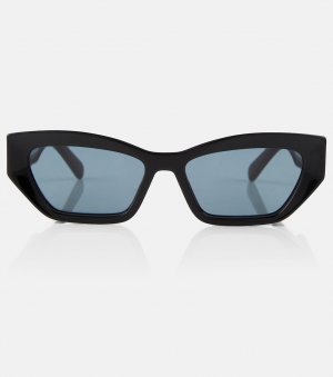 Солнцезащитные очки в оправе «кошачий глаз» с логотипом , черный Stella McCartney