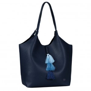 Женская сумка шоппер , синяя Tom Tailor Bags. Цвет: синий