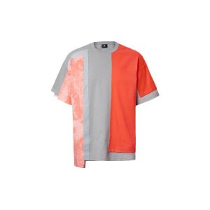 FCW Collab Contrast Short Sleeve T-Shirt Men Tops Vermilion 10020827-603 Converse