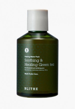Маска для лица Blithe Soothing and Healing Green Tea, 200 мл. Цвет: прозрачный
