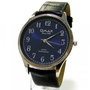 Наручные часы , серебряный, черный OMAX. Цвет: серебристый/черный