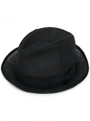 Шляпа с лентой Junya Watanabe Comme Des Garçons Man. Цвет: чёрный