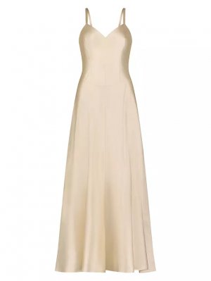 Свободное платье , цвет champagne Marina Moscone