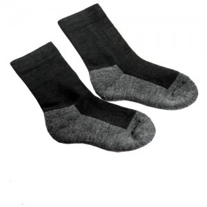 Носки , размер 20, серый Airwool. Цвет: черный