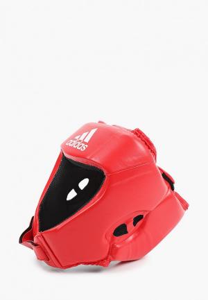 Шлем adidas Combat Hybrid 50. Цвет: красный