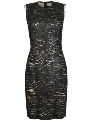 Коктейльное платье Alexandre Vauthier. Цвет: черный