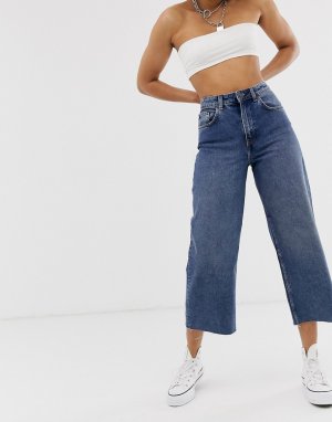 Широкие укороченные джинсы Cheap Monday