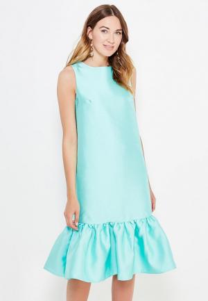 Платье T-Skirt. Цвет: бирюзовый