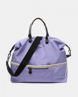 Большая сумка для ноутбука Summer Song из переработанной ткани фиолетового цвета , фиолетовый Abbacino