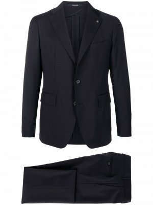 Two-piece tailored suit Tagliatore. Цвет: синий