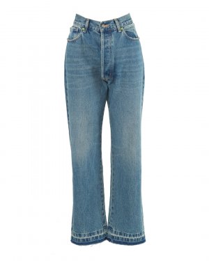 Широкие джинсы BARROW. Цвет: синий