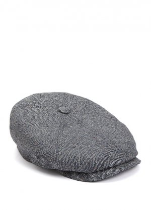 Антрацитовая мужская шелковая шляпа Stetson