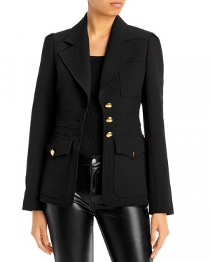 Куртка Amelia с зубчатыми лацканами , цвет Black A.L.C.