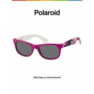 Солнцезащитные очки, розовый Polaroid. Цвет: розовый