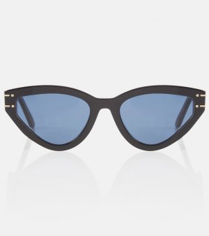 Солнцезащитные очки DiorSignature B2U в оправе «кошачий глаз» , черный Dior Eyewear
