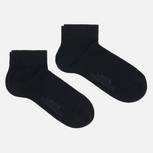 Комплект носков Levis 2-Pack Mid Cut Levi's. Цвет: чёрный