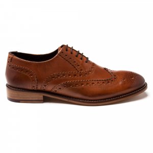 Туфли-броги в стиле Гэтсби , коричневый LONDON BROGUES