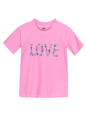 Купальная рубашка стандартного кроя Color Kids, розовый KIDS