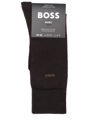 Носки хлопковые Marc BOSS. Цвет: коричневый