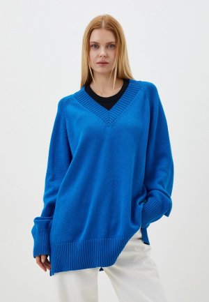Пуловер Victoria Solovkina. Цвет: синий
