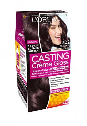 Краска для волос LOreal Paris L'Oreal Casting Creme Gloss без аммиака, оттенок 302, Ледяной фраппучино