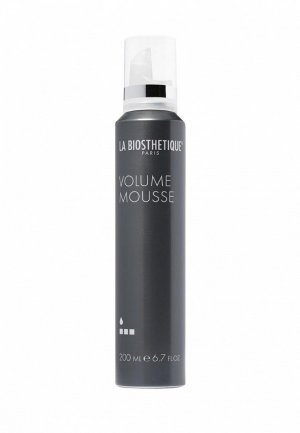Мусс для укладки La Biosthetique Volume Mousse, придания интенсивного объема волосам, 200 мл. Цвет: белый