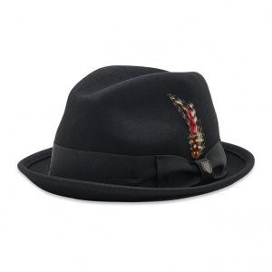 Шляпа GainFedora, черный Brixton