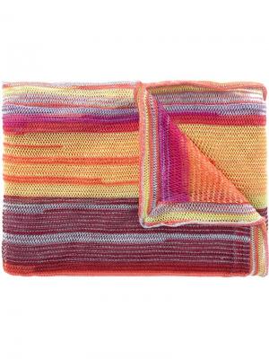 Трикотажный шарф Cecilia Prado. Цвет: многоцветный