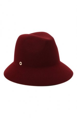 Фетровая шляпа Ingrid Loro Piana. Цвет: бордовый