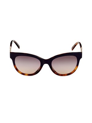 Солнцезащитные очки Clubmaster «кошачий глаз» 54MM , цвет Brown Beige Emilio Pucci