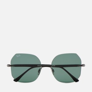 Солнцезащитные очки Titanium Ray-Ban. Цвет: чёрный