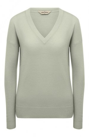 Шерстяной пуловер Gran Sasso. Цвет: зелёный