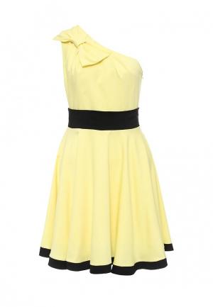 Платье Bezko. Цвет: желтый