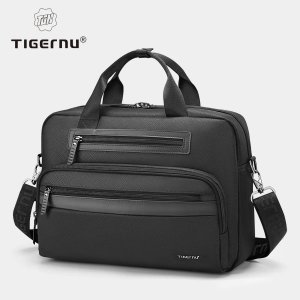 Водонепроницаемый портфель мужская сумка для ноутбука 12-14 дюймов повседневный винтажный сумки серии Connect Tigernu