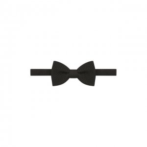 Шелковый галстук-бабочка Lanvin. Цвет: чёрный