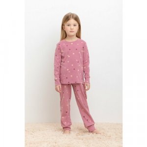 Пижама , размер 56/98, розовый crockid. Цвет: розовый
