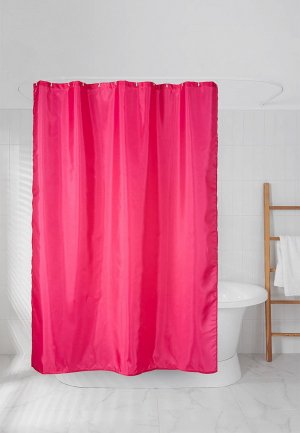Штора для ванной Moroshka Bright Colors, 180х180. Цвет: розовый