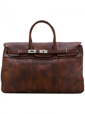 Large shoulder bag Brunello Cucinelli. Цвет: коричневый