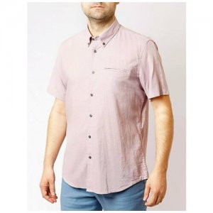 Мужская рубашка короткий рукав Pierre Cardin C6 45003.0030/7101 (C6 Размер 3XL). Цвет: розовый
