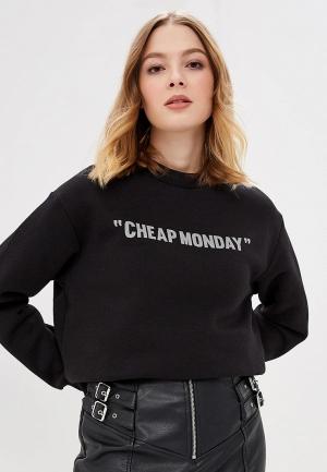 Свитшот Cheap Monday. Цвет: черный