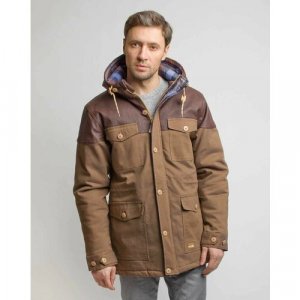 Куртка , размер L, коричневый Iriedaily. Цвет: brown/коричневый