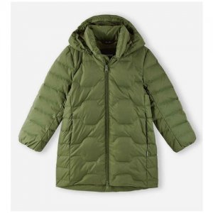 Куртка Loimaa, размер 122, зеленый Reima. Цвет: зеленый