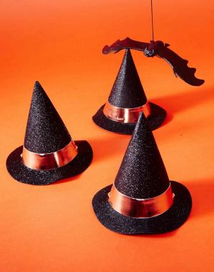 Набор из 8 ведьминых колпаков на Хэллоуин Meri. Цвет: мульти