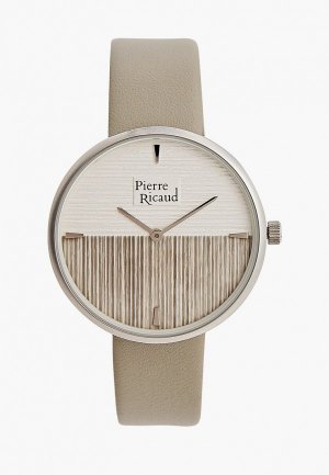 Часы Pierre Ricaud. Цвет: серый