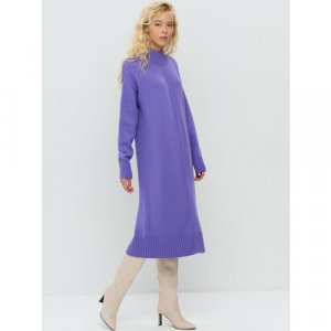 Платье , размер 54/56, фиолетовый NEWVAY. Цвет: фиолетовый