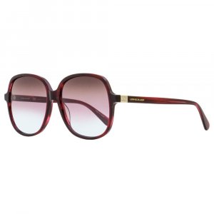 Женские квадратные солнцезащитные очки LO668S 514 Marble Rouge 58 мм Longchamp
