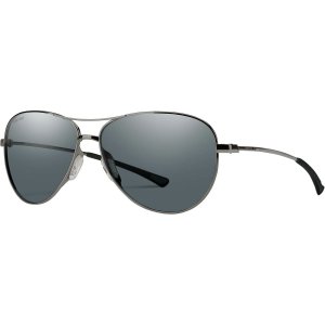 Поляризационные солнцезащитные очки langley , цвет dark ruthenium frame/gray polarized Smith