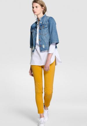 Куртка джинсовая Southern Cotton Jeans. Цвет: синий